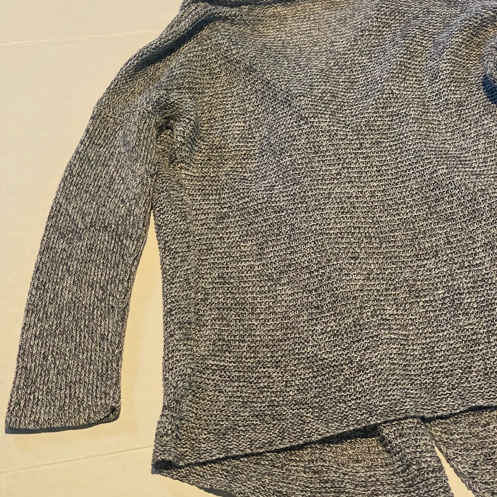 Eileen Fisher sweater women size pp gray pre-owned condition - Picture 6 of 9